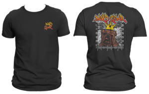 INK'D-GEAR LLC needs an American Tradition or Graffiti style T-Shirt of our English Bulldog! | T-shirt Design by Feni:)