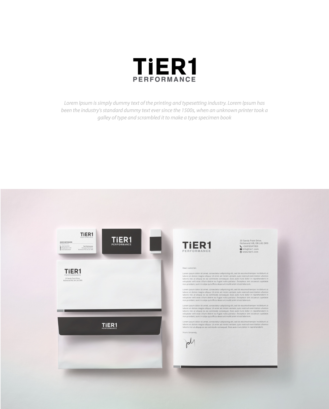 Logo Design by R.design for Tier1Performance | Design #27127055