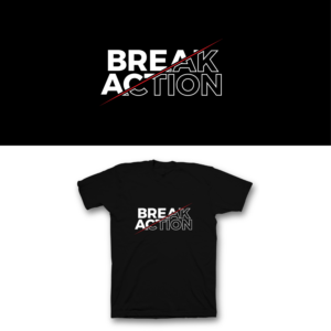 Break Action | Diseño de Camiseta por saka.aleksandar