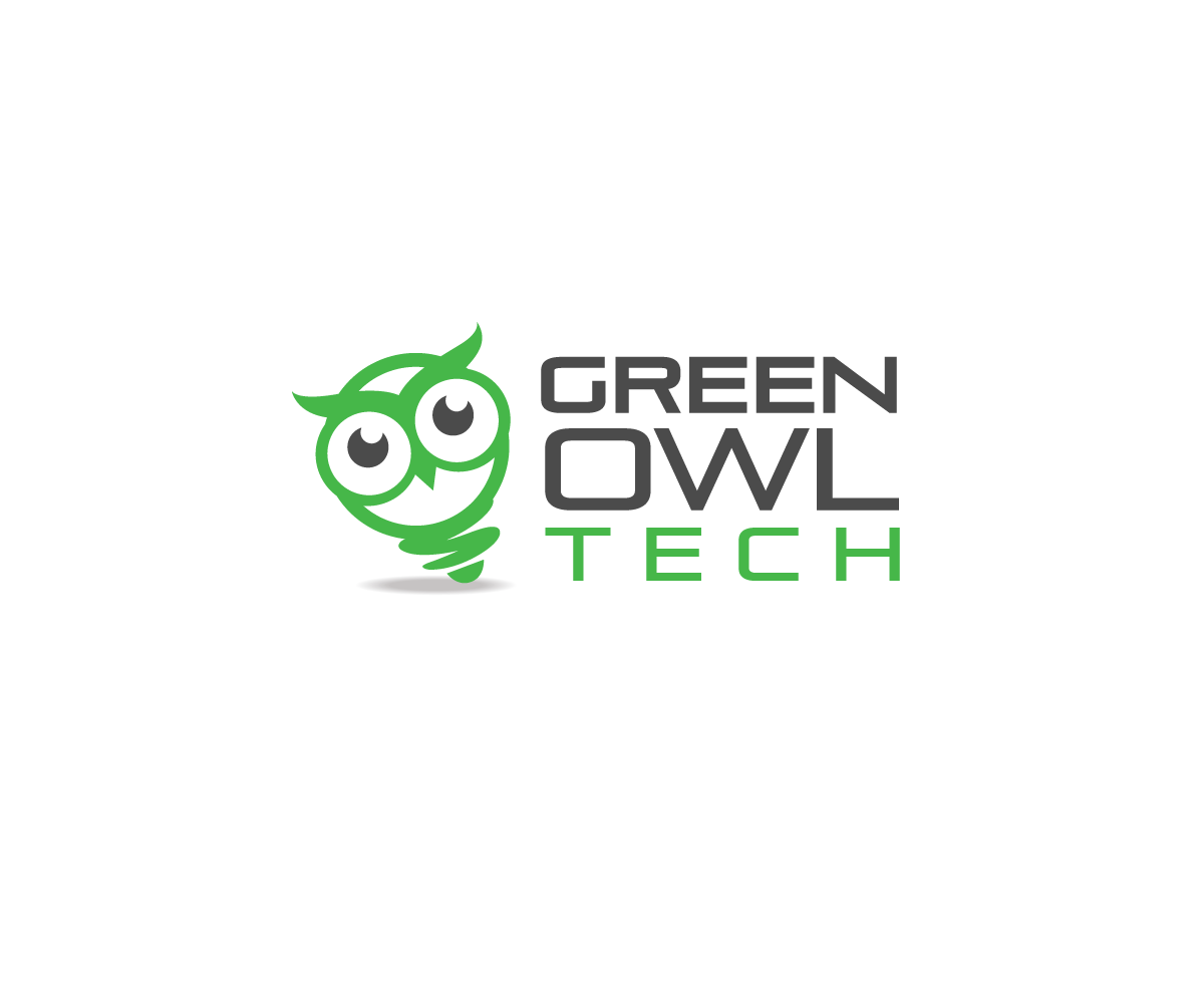 Logo Design by Buck Tornado for Green Owl Tech Recycling | Design #27128943