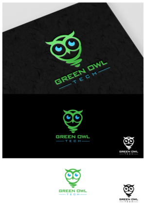 Diseño de Logo por goranvisnjic82 para Green Owl Tech Recycling | Diseño #27136930