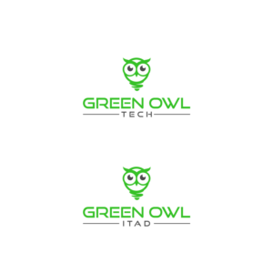 Logo Design by DesignDUO for Green Owl Tech Recycling | Design: #27152849