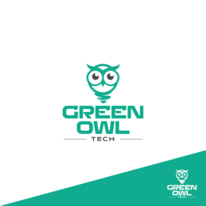 Logo Design by Magic of Art for Green Owl Tech Recycling | Design: #27135045