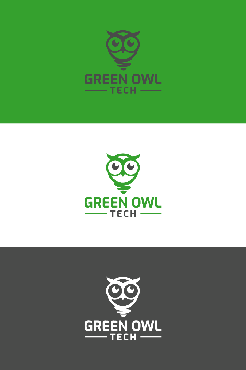 Logo Design by eldweeny for Green Owl Tech Recycling | Design #27127262