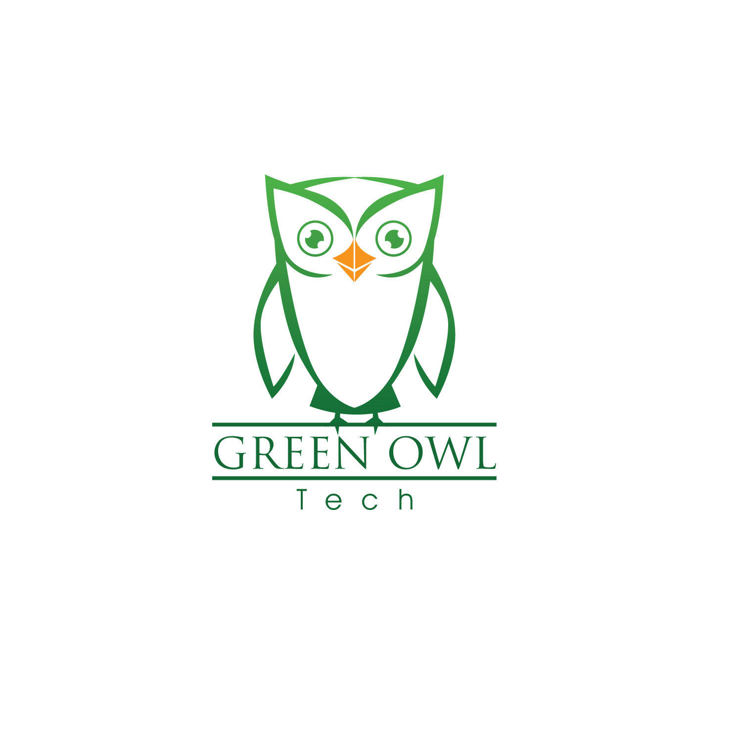 Logo Design by GODDREAMCREATION for Green Owl Tech Recycling | Design #27154739