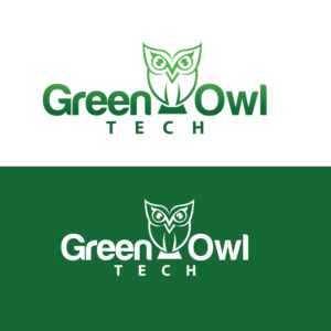 Logo Design by GODDREAMCREATION for Green Owl Tech Recycling | Design: #27163113