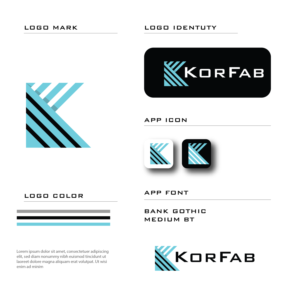 KorFab | Logo Design by Walker Designer 2