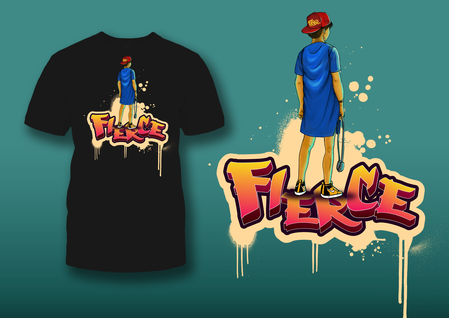 Diseño de Camiseta por BLESS-IDN para 30 prints | Diseño #27145093