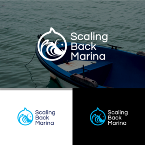 Scaling Back Marina.  | Logo Design by MunirMishbah