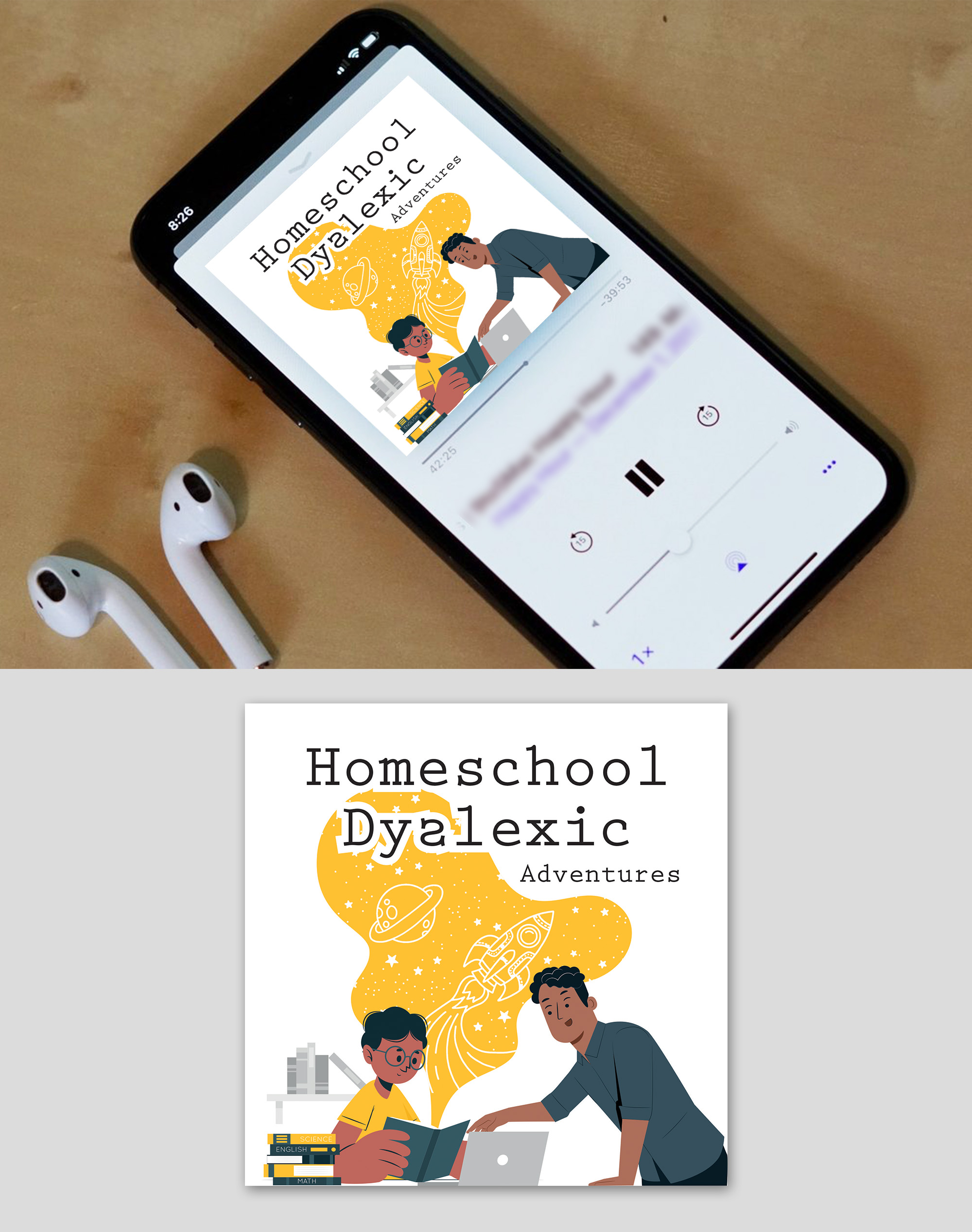 Podcast Design by Fat Bat Man for Sue Park | Design #27134933