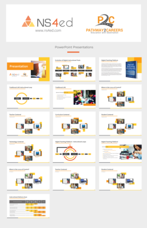 Digital Teaching Model | PowerPoint Design by lionx