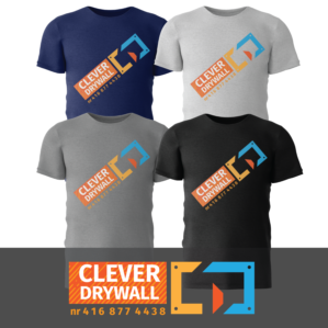 T shirts clever drywall | T-Shirt-Design von dskyvbc