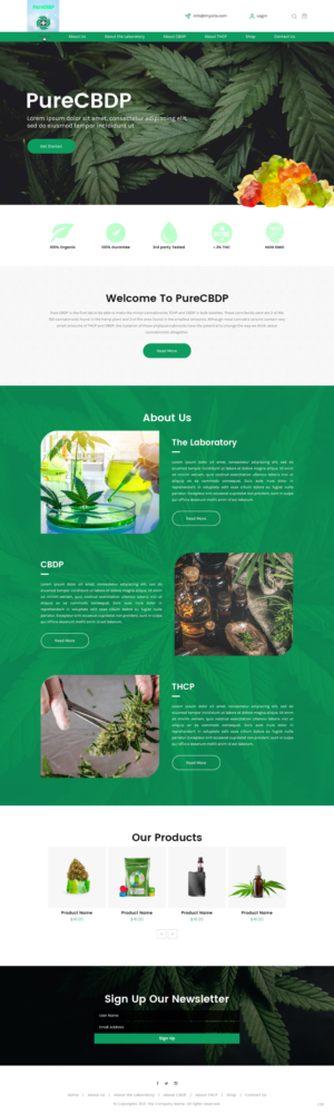 Web Design by pb for Sandstone Springs Labs, LLC | Design: #27132946