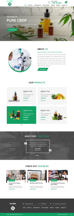 Web Design by pb for Sandstone Springs Labs, LLC | Design: #27132953