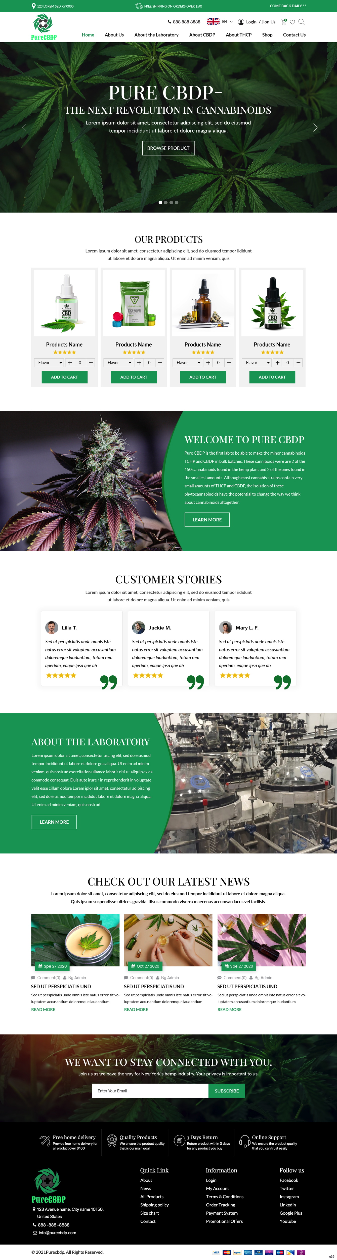 Web Design par pb pour Sandstone Springs Labs, LLC | Design #27132954