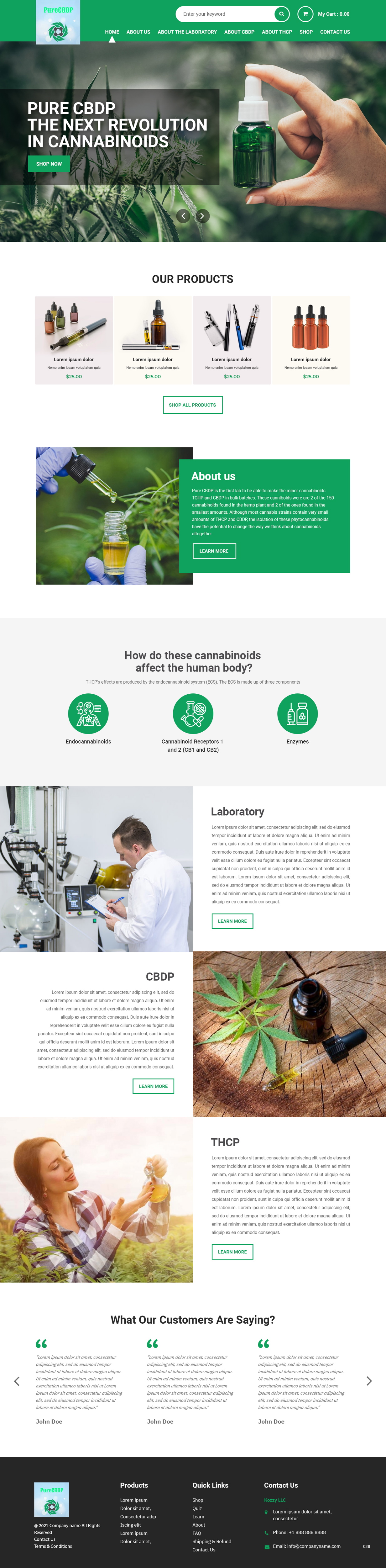 Web Design par pb pour Sandstone Springs Labs, LLC | Design #27132957