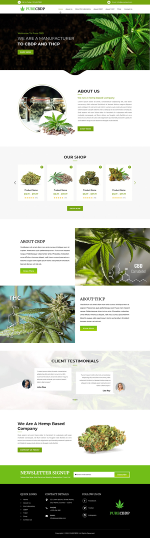 Web Design by Sbss for Sandstone Springs Labs, LLC | Design: #27133146
