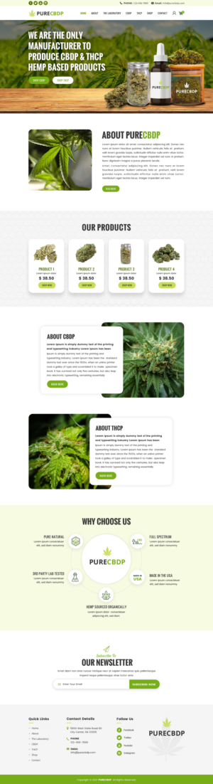 Web Design by Sbss for Sandstone Springs Labs, LLC | Design: #27135941