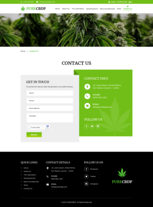 Web Design by Sbss for Sandstone Springs Labs, LLC | Design: #27188318