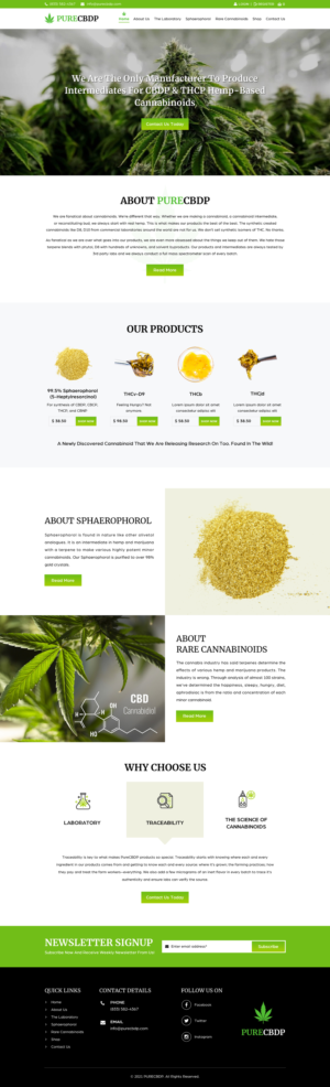 Web Design by Sbss for Sandstone Springs Labs, LLC | Design: #27197709