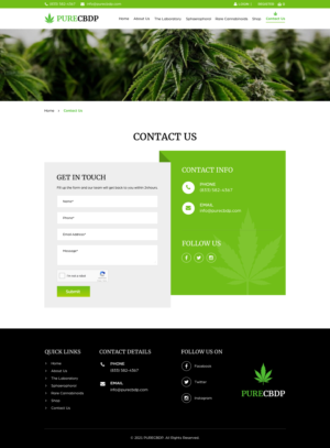 Web Design by Sbss for Sandstone Springs Labs, LLC | Design: #27256796
