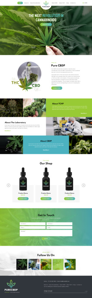 Web Design by rightway for Sandstone Springs Labs, LLC | Design: #27139661