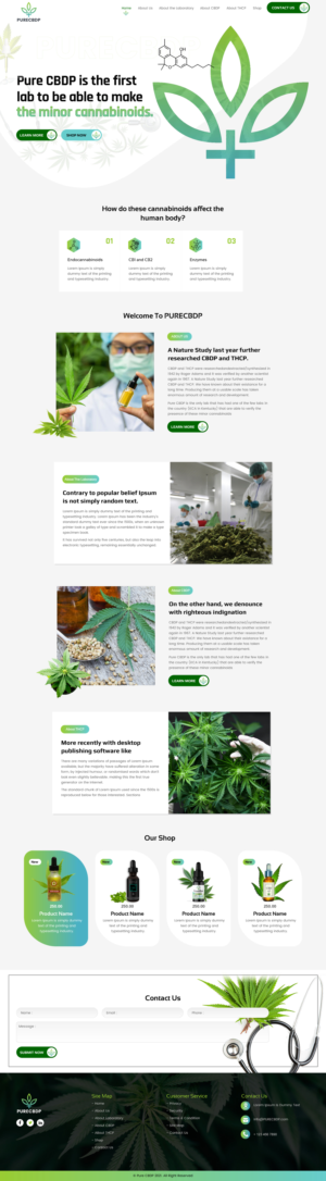 Web Design by rightway for Sandstone Springs Labs, LLC | Design: #27139663