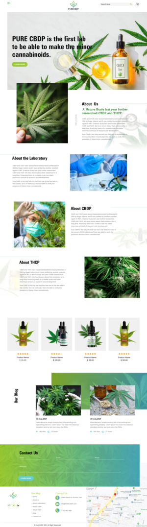 Web Design by rightway for Sandstone Springs Labs, LLC | Design: #27139666