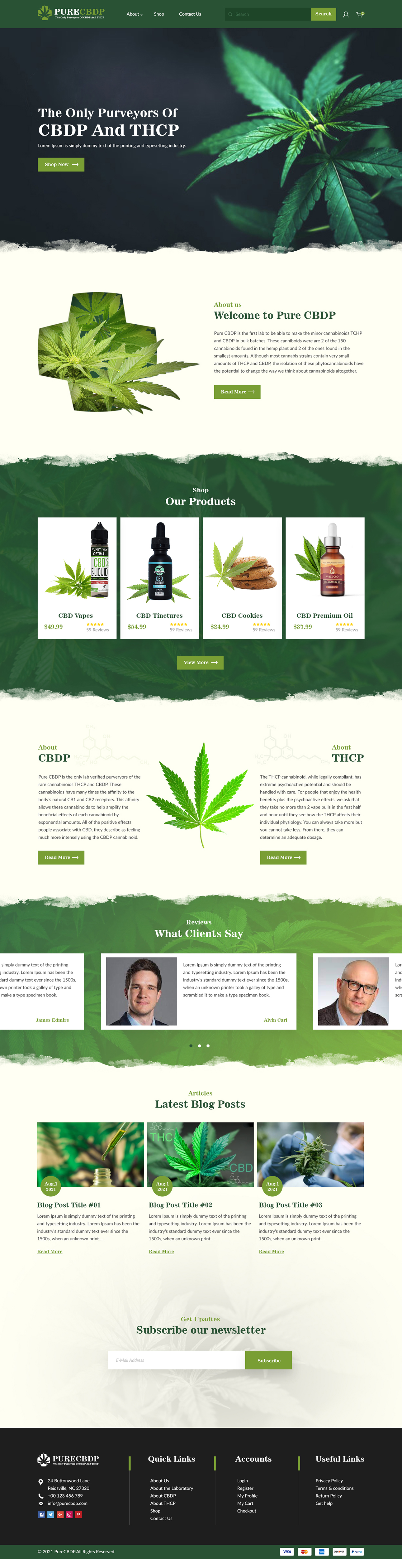 Web Design by bdesigner9 for Sandstone Springs Labs, LLC | Design #27142987