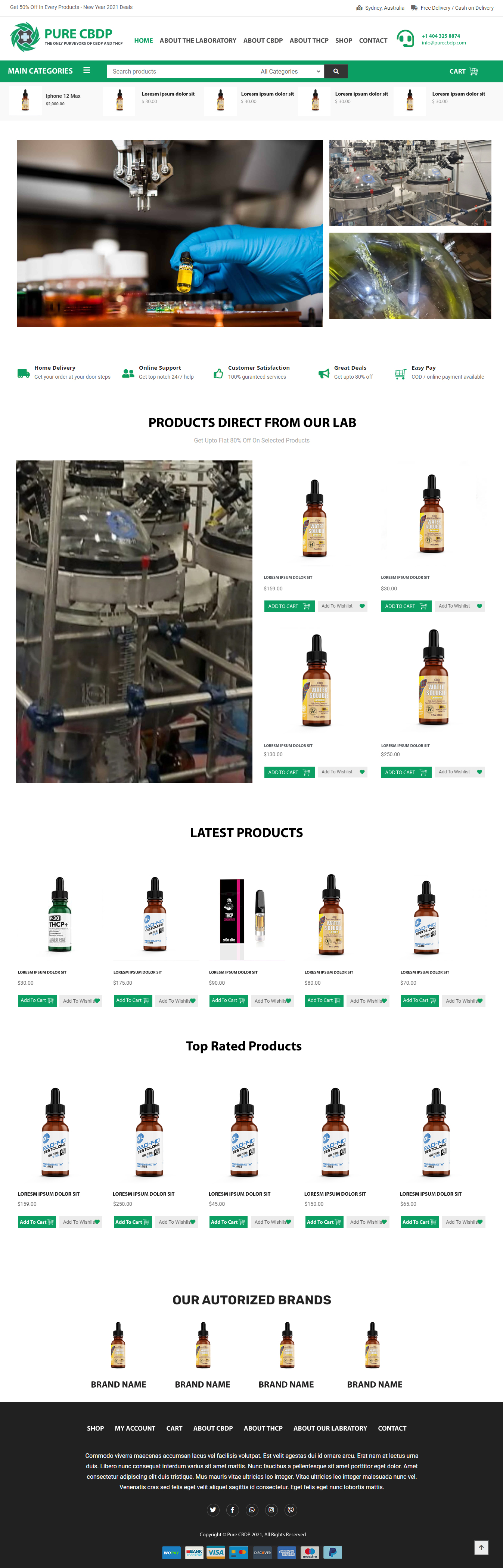 Web Design par Sandip 6 pour Sandstone Springs Labs, LLC | Design #27132582