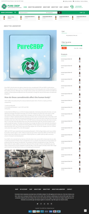 Web Design by Sandip 6 for Sandstone Springs Labs, LLC | Design: #27137548