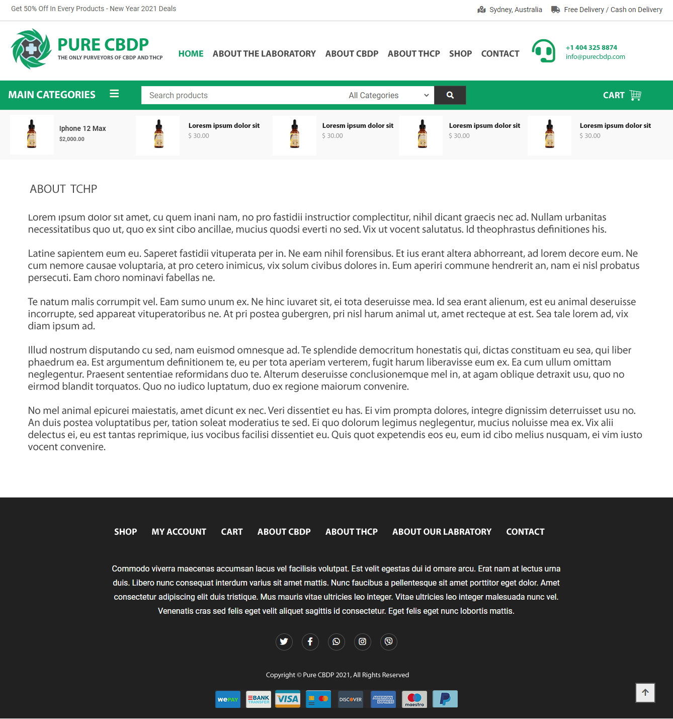 Web Design by Sandip 6 for Sandstone Springs Labs, LLC | Design #27139852