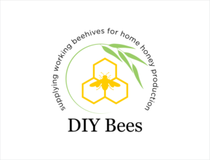DIY Bees - supplying working beehives for home honey production. | Logo Design by BNdesigner