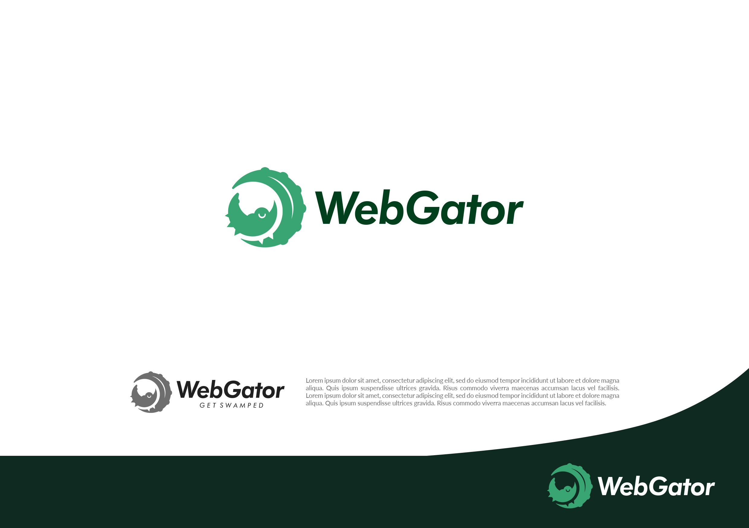 Logo Design by christianpoetoe for Webgator Pty Ltd | Design #27147192
