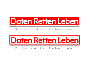 Daten Retten Leben - DatenRettenLeben.net | Logo Design by Cresign