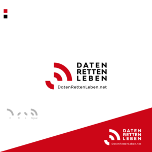 Daten Retten Leben - DatenRettenLeben.net | Diseño de Logo por Deant