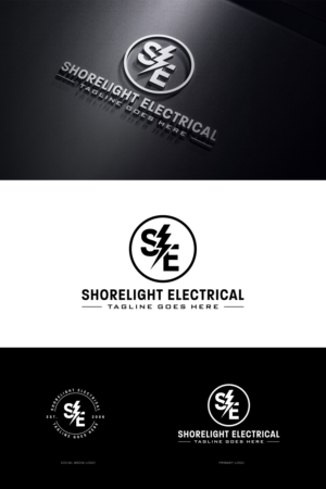 Shorelight Electrical | Logo Design by Modeform