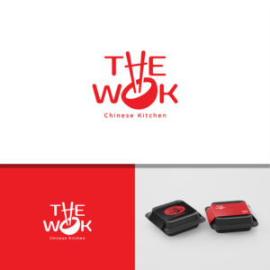 THE WOK "Chinese Kitchen" | Logo Design by MunirMishbah