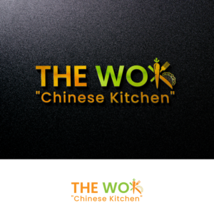 THE WOK "Chinese Kitchen" | Logo Design by MD Aminul Islam