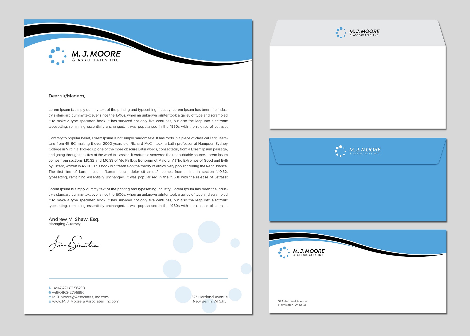 Stationery Design by Tripti Ranjan Gain for this project | Design #27135022