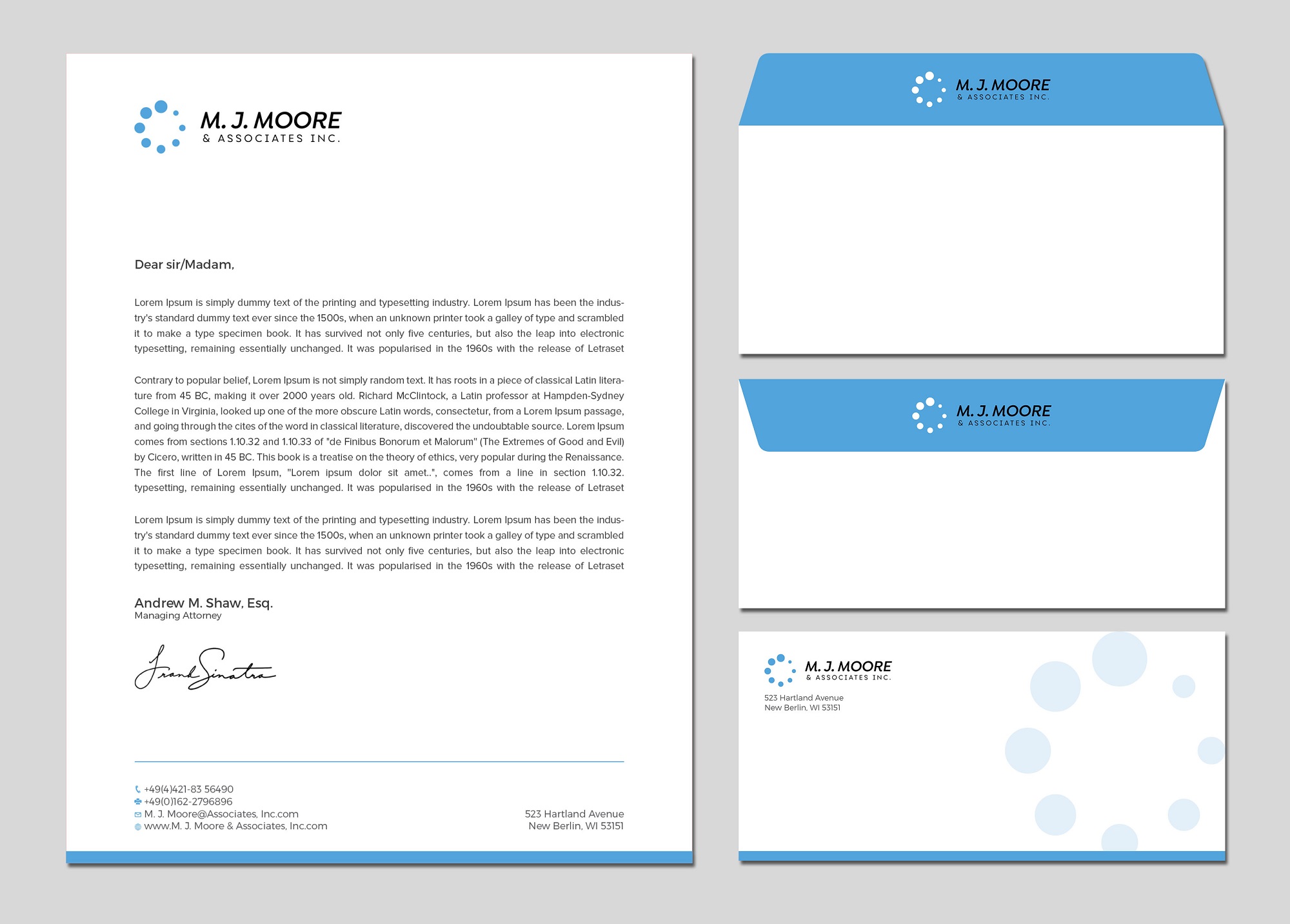 Stationery Design by Tripti Ranjan Gain for this project | Design #27135023