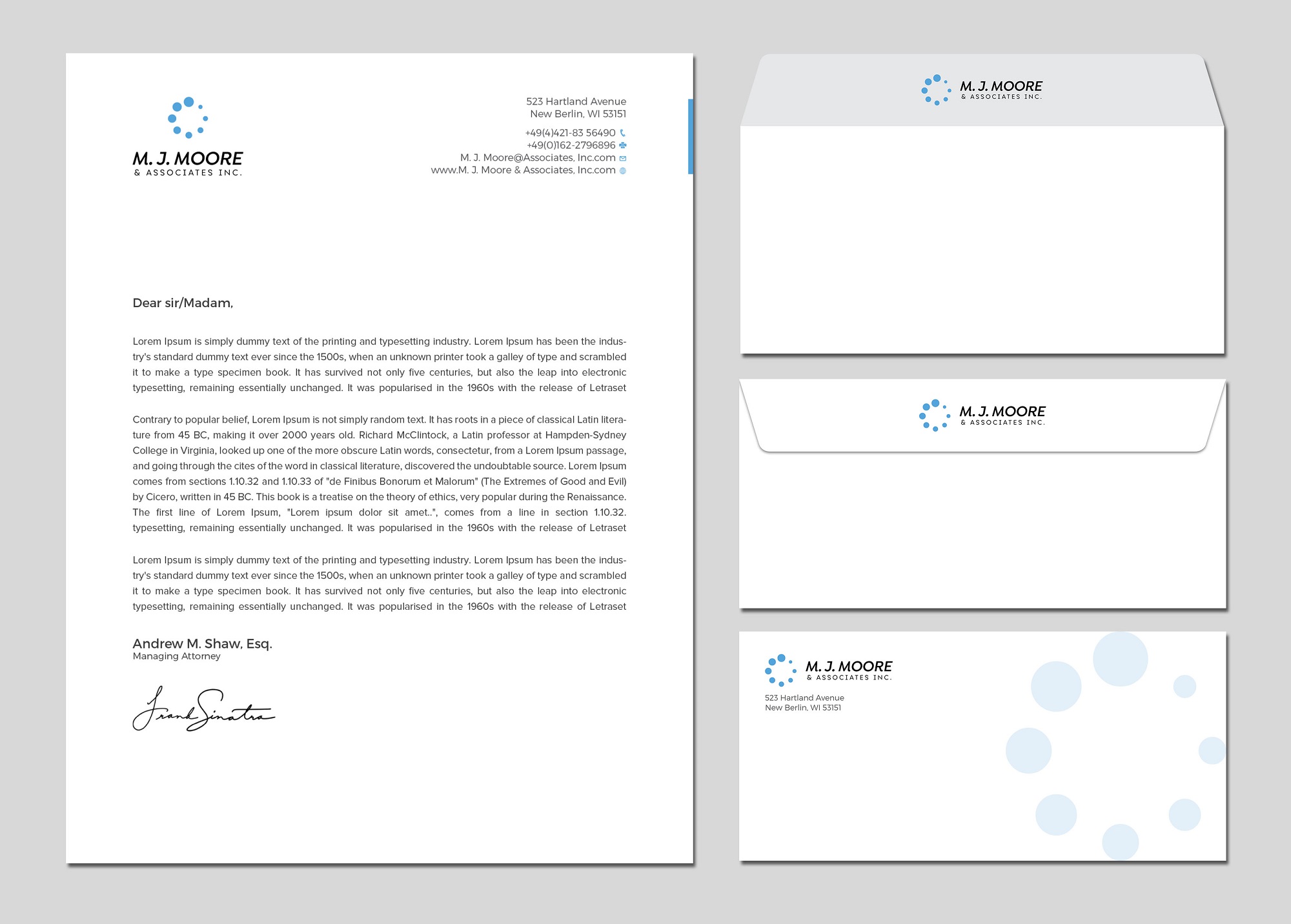 Stationery Design by Tripti Ranjan Gain for this project | Design #27135025