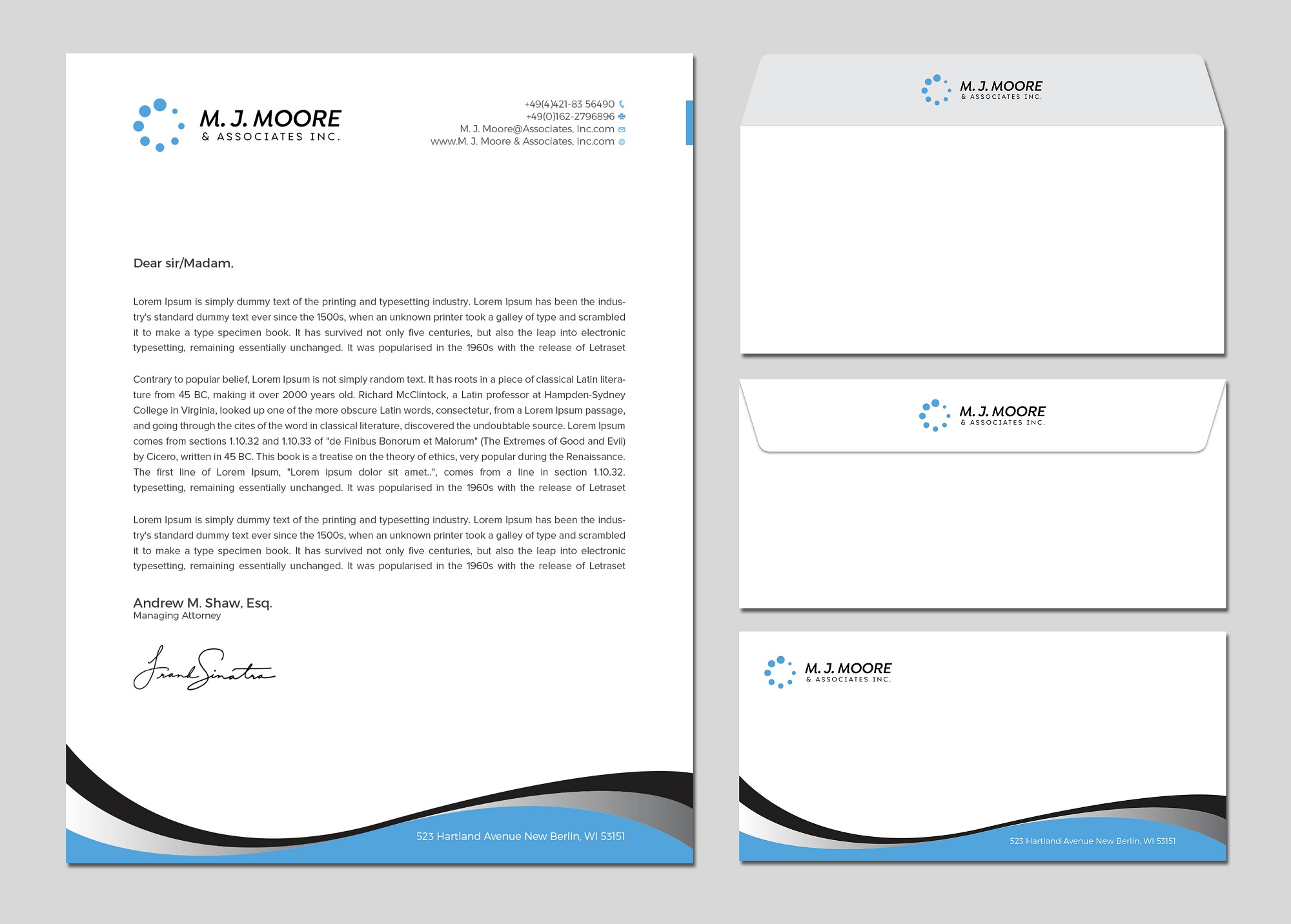 Stationery Design by Tripti Ranjan Gain for this project | Design #27135029