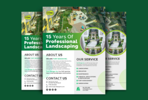 Flyer Design by Shamim_Design for Turf Design Inc | Design: #27135938