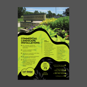 Commercial Landscaping Flyer Needed | Flyer Design by Emmanuel Creations