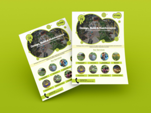 Flyer Design by logo_hunter for Turf Design Inc | Design: #27142687