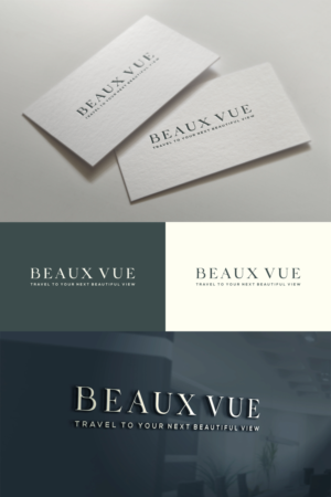 Beaux Vue   (with a potential tag line) | Logo Design by ZiangArt_Studio