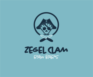Zegel Clam Raw Bars | Diseño de Logo por aussieshayno