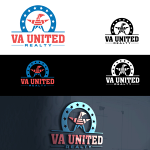 VA United Realty | Logo Design by emptyboxgraphics