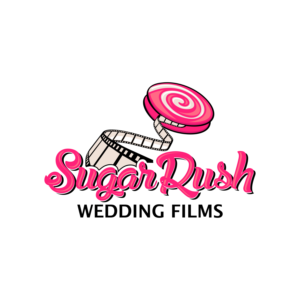 Sugar Rush Wedding Films | Logo Design by luckdesign